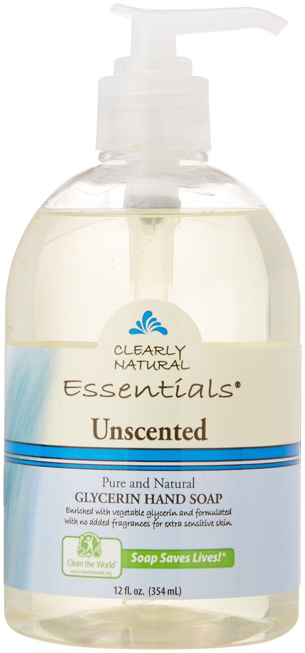 Product image of Clearly Natural Liquid Hand Soap Glycerin Unscented 12 oz 12 oz